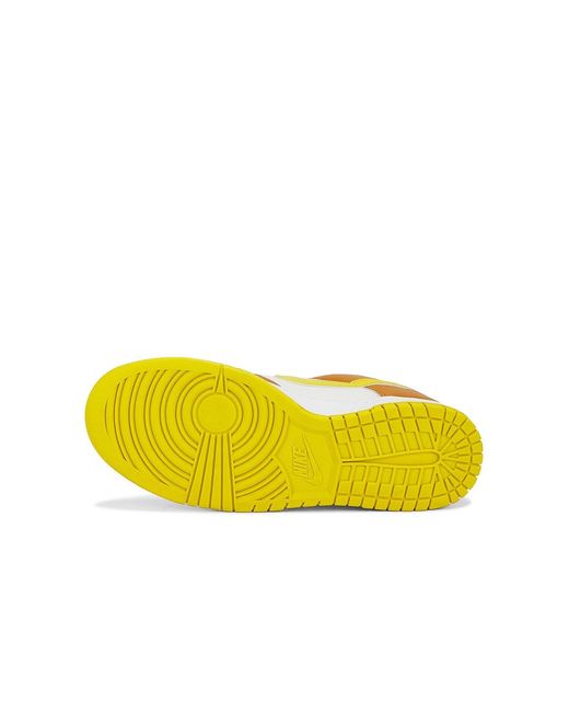 Nike Yellow Dunk Low Retro for men