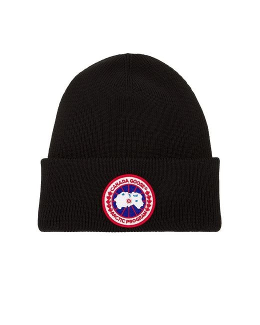 Canada Goose Black Artic Disc Toque Beanie