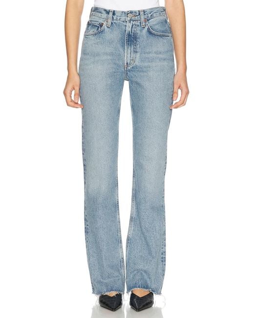 Agolde Blue Leena Bootcut Jeans