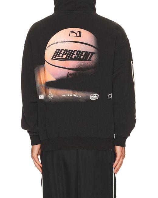 PUMA Black Represent Crewneck for men