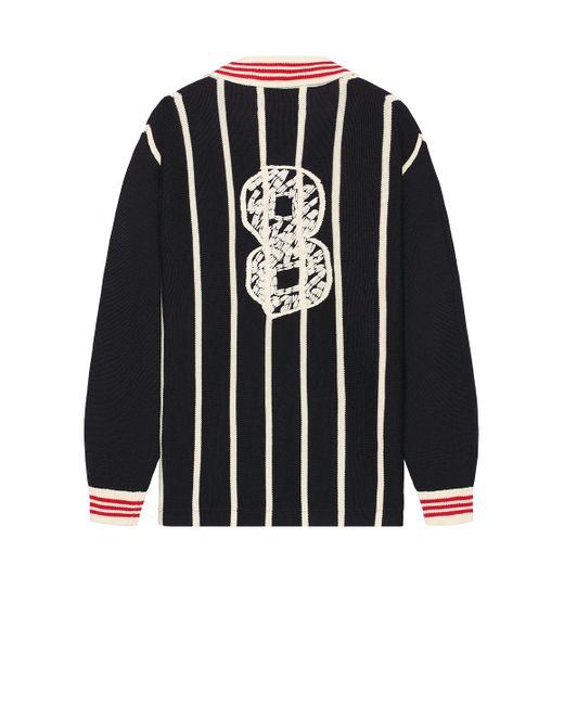 rice nine ten Black Long Sleeve Soccer Jersey for men