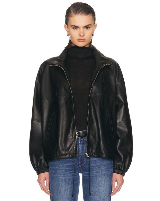 Haikure Black Jordan Nappa Jacket