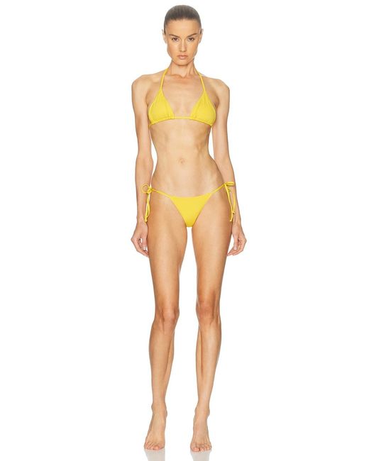 ÉTERNE Orange Isla Bikini Bottom