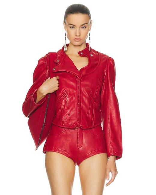 Isabel Marant Red Alexandra Jacket