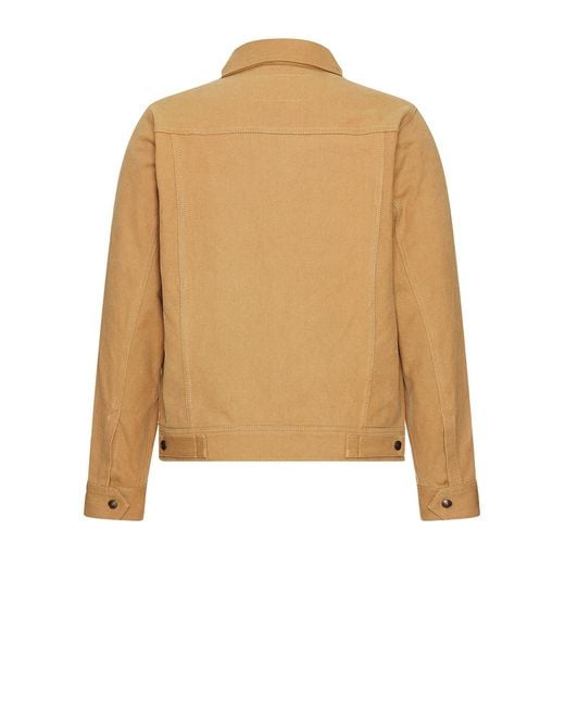 Schott Nyc Natural Unlined Utility Jacket for men
