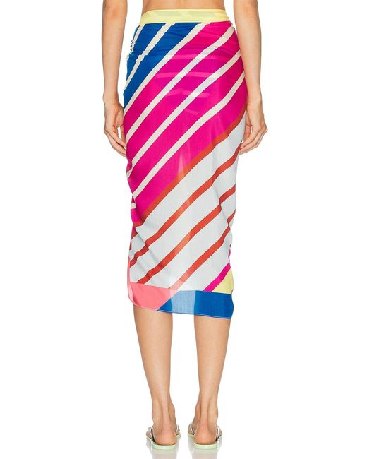Solid & Striped Red The Long Pareo