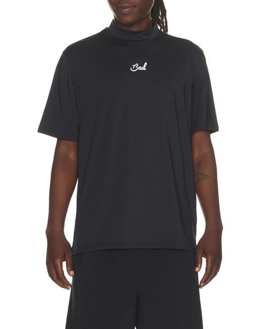 BAD BIRDIE Black Bad Elements Mock Neck for men