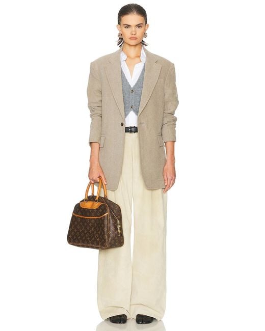 R13 Blue Split Hem Cardigan