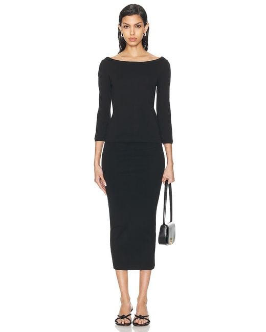 Flore Flore Black Steffi Tee