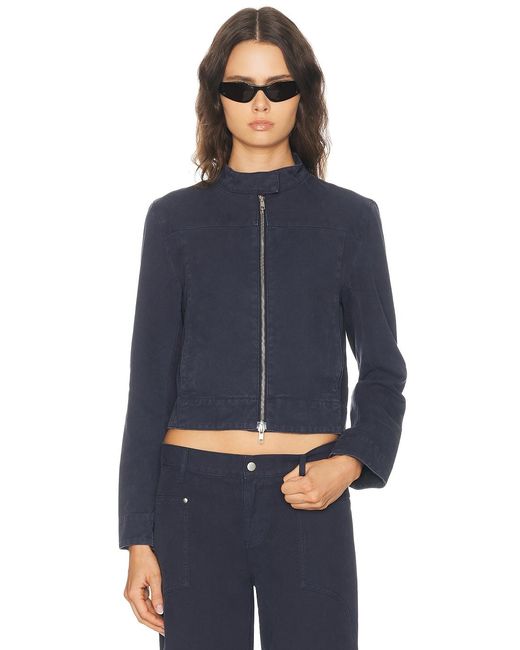 Still Here Blue Car Jacket