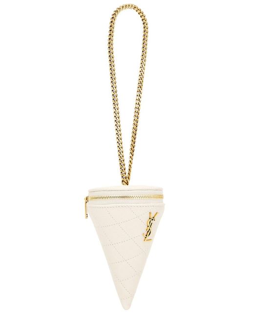 Saint Laurent Metallic Bag Charm