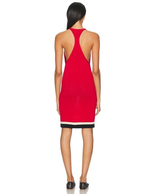 Bode Red Renfrew Dress