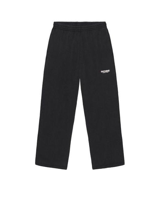 Martine Rose Black Wide Leg Track Pant for men