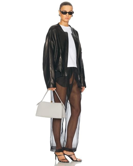 Khaite White Cate Bag