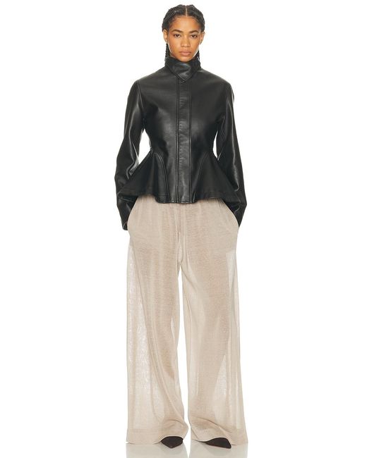 Alaïa Black Peplum Jacket