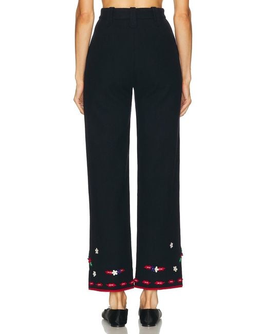Bode Black Carroll Trouser