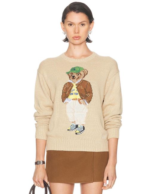 Polo Ralph Lauren Natural Crewneck Sweater