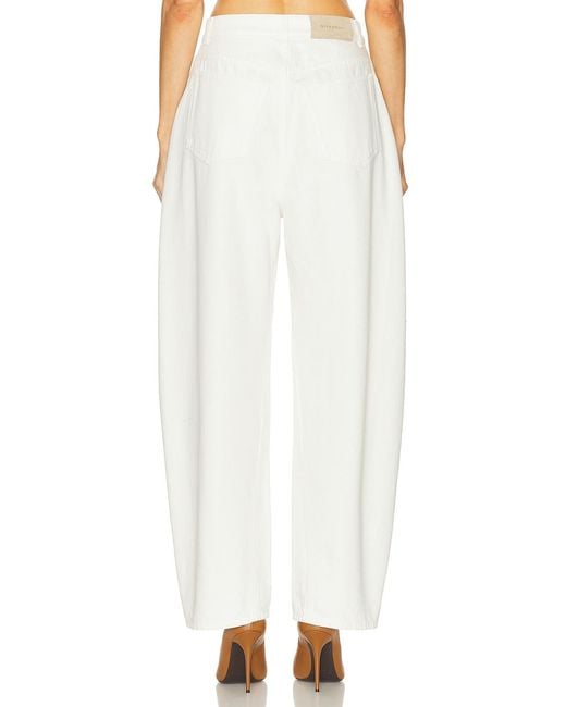 Givenchy White Horseshoe Leg