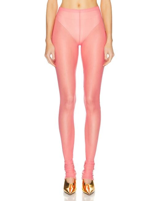 Blumarine Pink Tulle Leggings