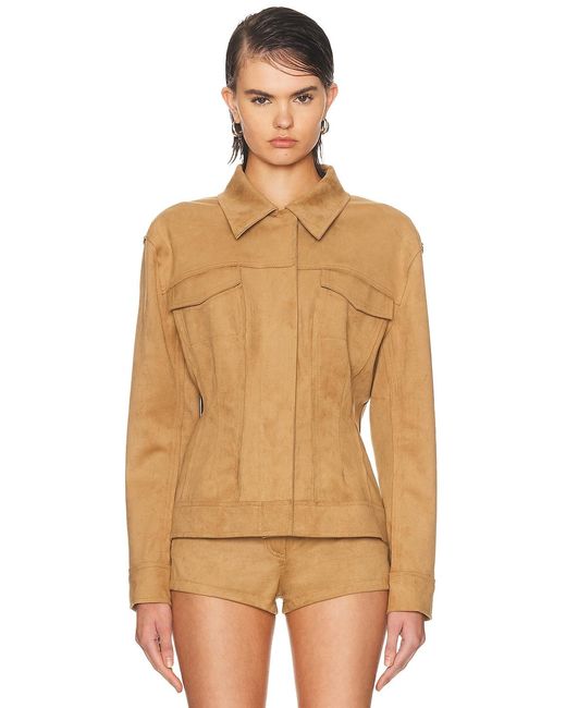 Norma Kamali Natural Jacket
