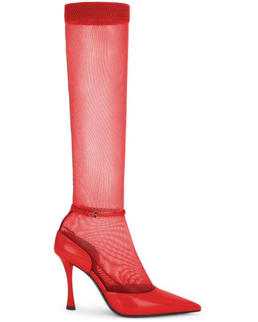 Givenchy Red Show Stocking Pump