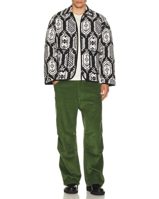 Kardo Green Abeer Drawstring Snow Pant for men