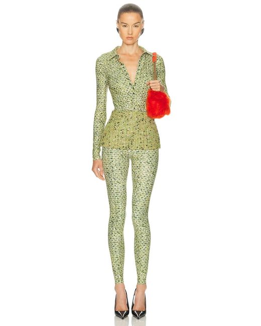 DIESEL Green Legging