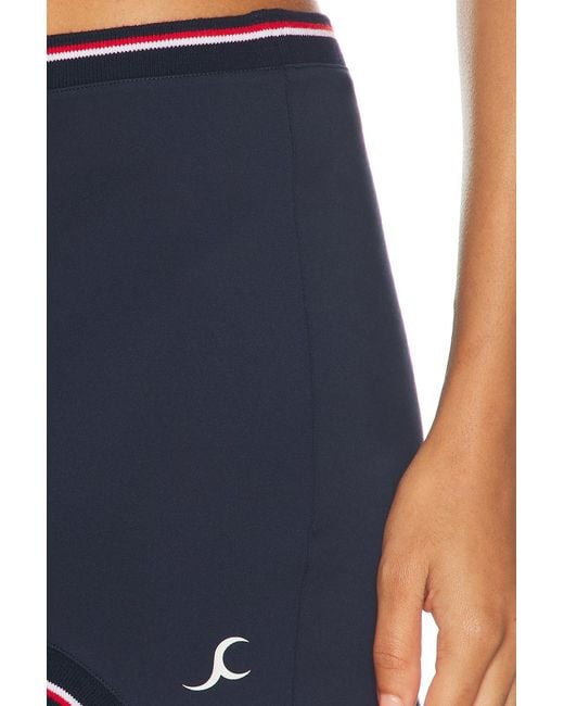 Jade Cropper Blue Mini Skirt
