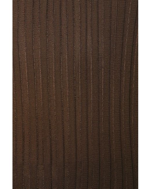 Khaite Brown Vin Top