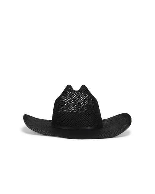 Janessa Leone Black Aiden Cowboy Hat