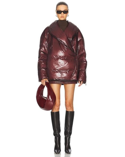 Helmut Lang Red Apex Cocoon Jacket
