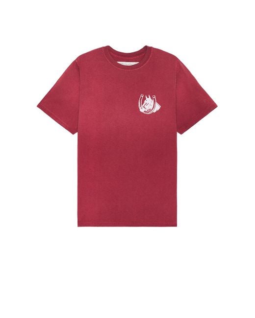 One Of These Days Red Valley Riders Tee for men