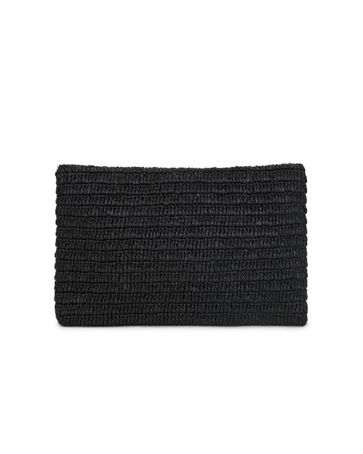 Saint Laurent Black Large Envelope Pouch