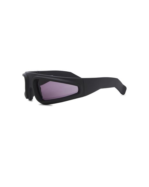 Rick Owens Blue Ryder Sunglasses for men