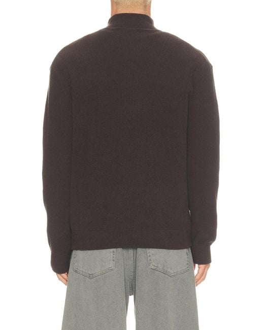 NN07 Gray Danny Half Zip 6429 for men