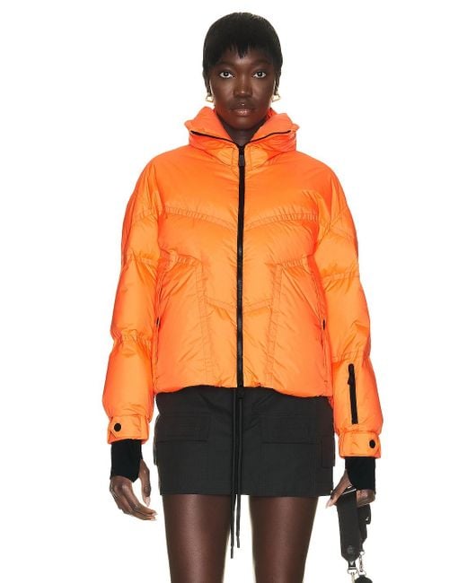 Moncler Orange Cluses Jacket