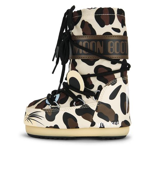 Moon Boot Black Junior Icon Animal Boot