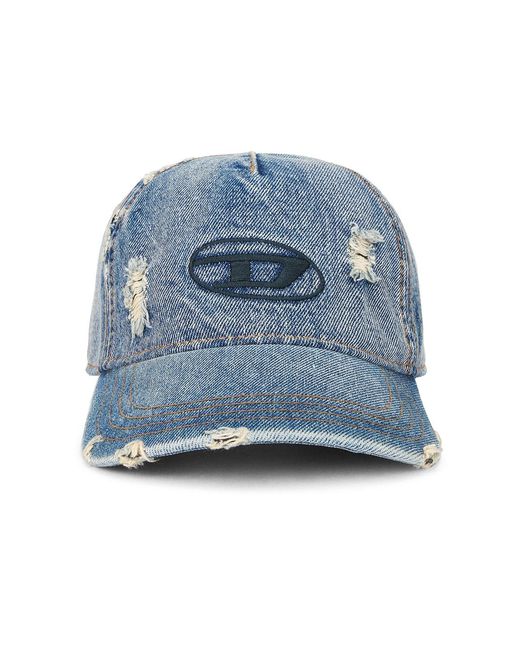 DIESEL Blue Enic Cap for men