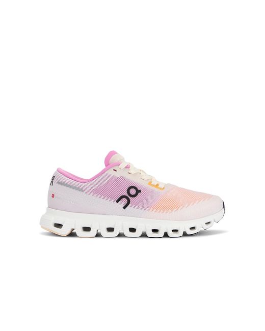 On Shoes Pink Cloud 6 Push Sneaker