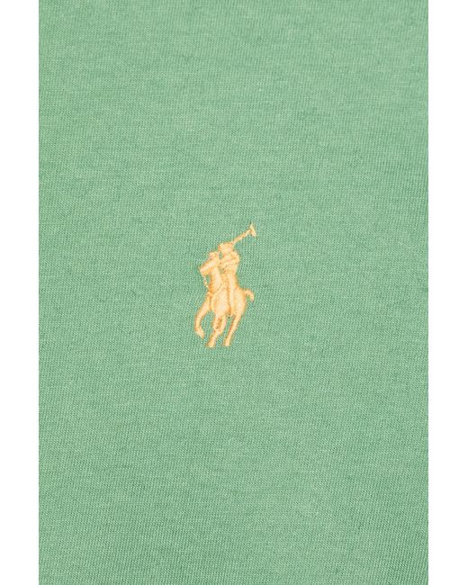 Polo Ralph Lauren Green Short Sleeve Crewneck T-Shirt for men