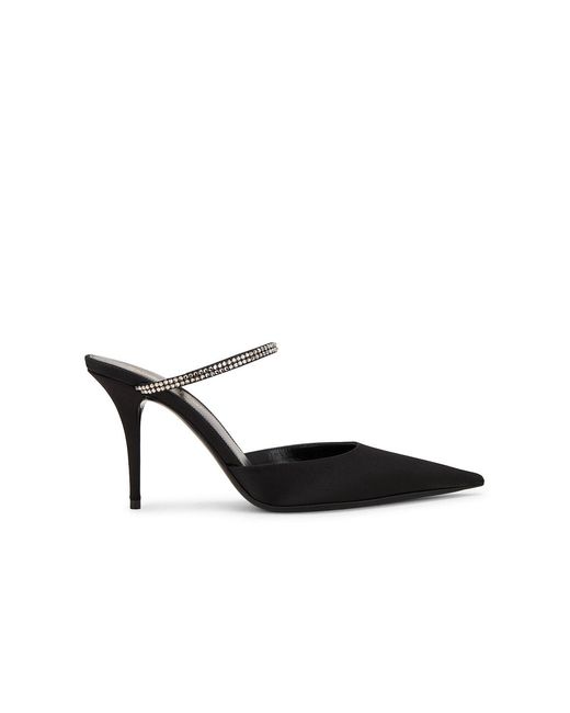 Saint Laurent White Killer Mule
