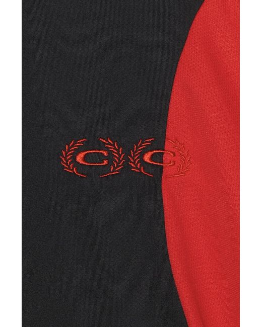 Commission Black Pulled Soccer Tee for men