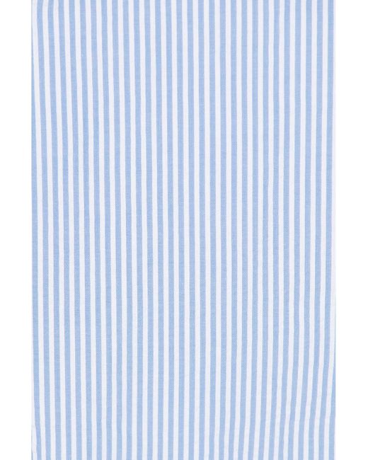 Polo Ralph Lauren Blue Tie Spaghetti Strap Midi Dress