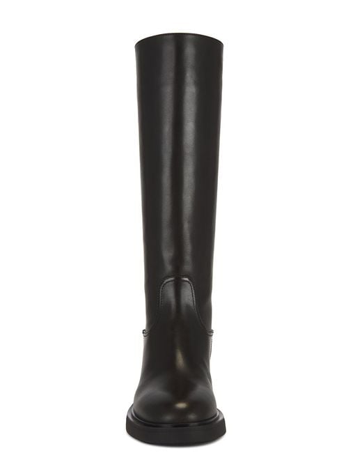 Gianvito Rossi Black Ascott Knee High Boot