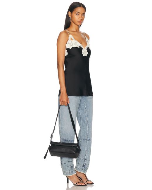 【関税＆送料込み】Jil Sander Rollup Small Square Belt Shou Jil Sander Rollup Small Square Belt Bag in Black | FWRD