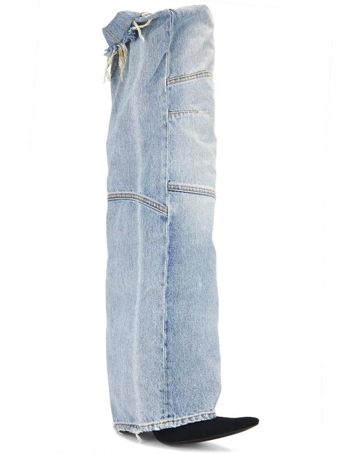 Balenciaga Blue New Flex Boot