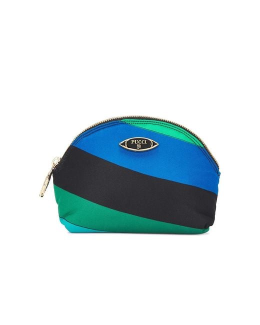 Emilio Pucci Blue Vanity Case