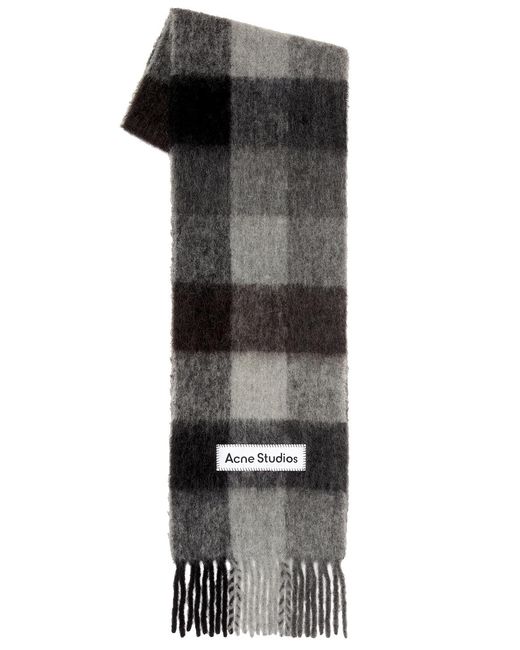 Acne Black Vally Scarf