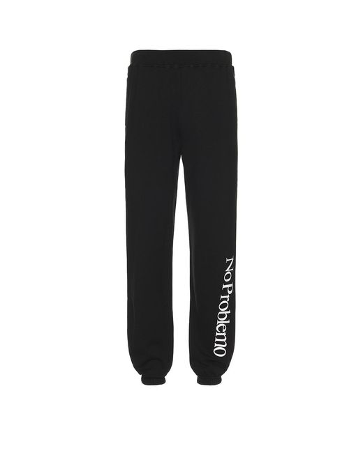 No Problemo Black Sweatpant for men