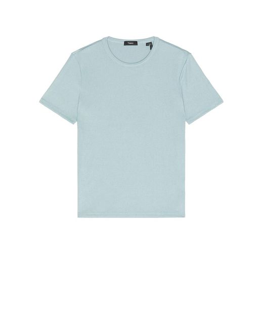 Theory Blue Anemone Milano Essential Tee for men